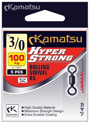 Krętlik Kamatsu Hyper Strong Rolling Swivel RS