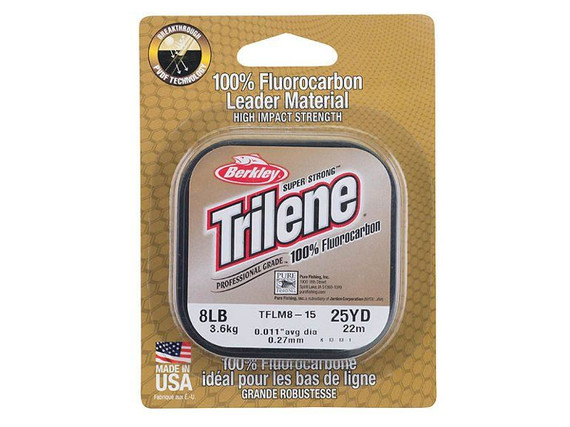 Berkley Trilene 100% Fluorocarbon Clear
