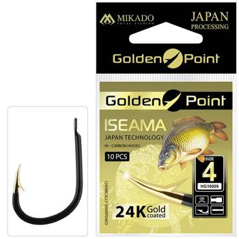 Haczyki Mikado Golden Point Iseama