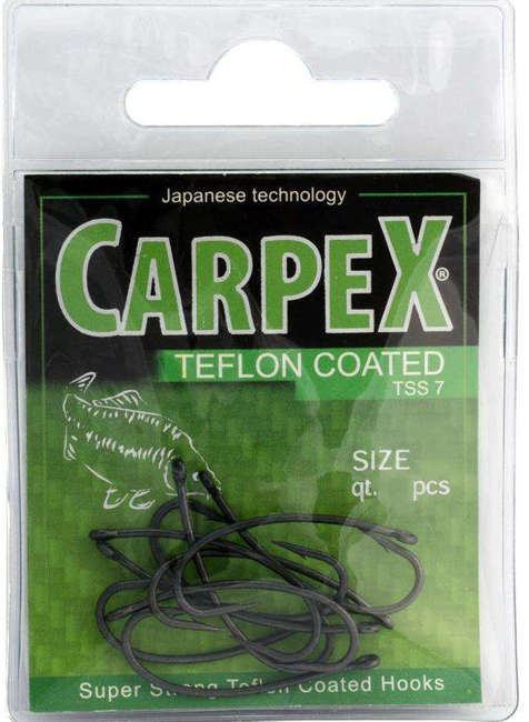 Haczyki karpiowe Carpex Teflon Super Strong 7