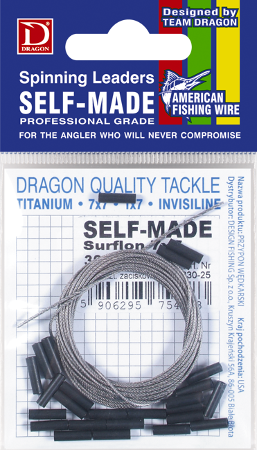 Materiał przyponowy Dragon 1X7 Surflon A.F.W. SELF-MADE