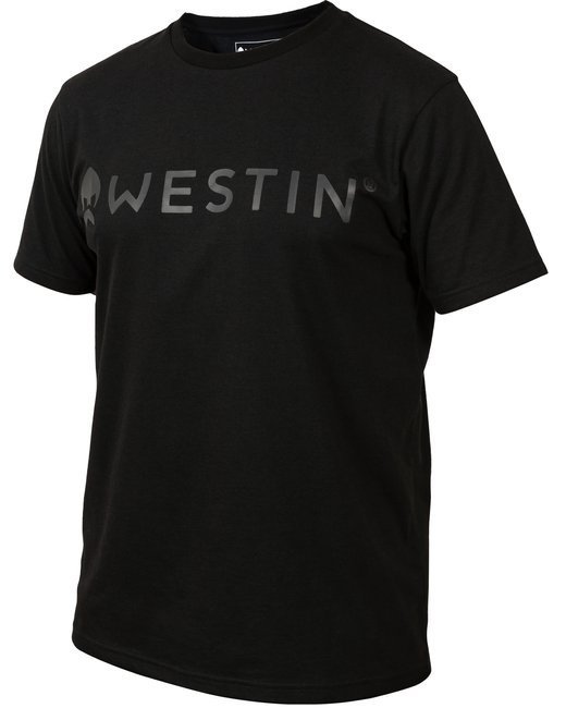 Westin Stealth T-Shirt Black Rozmiar L - koszulka wędkarska