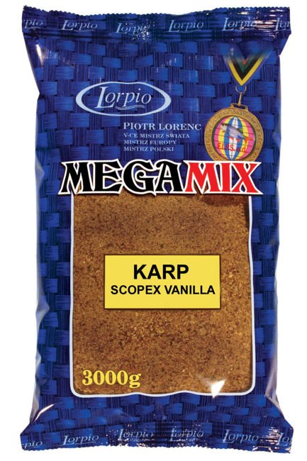 Zanęta Lorpio Mega Mix Karp Skopex-Vanilla 3kg